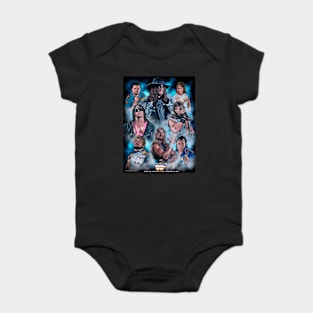 90s wrestling Federation Baby Bodysuit